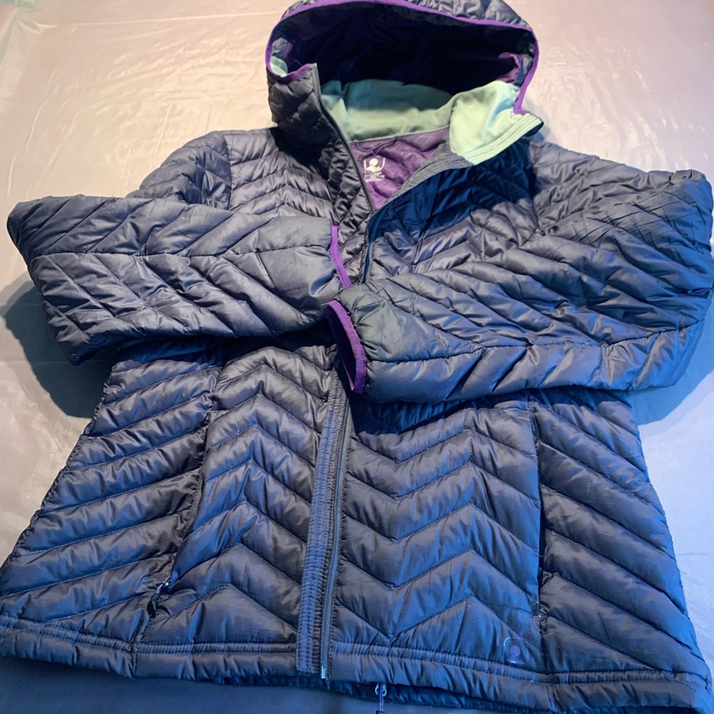 Women’s purple quilted jacket